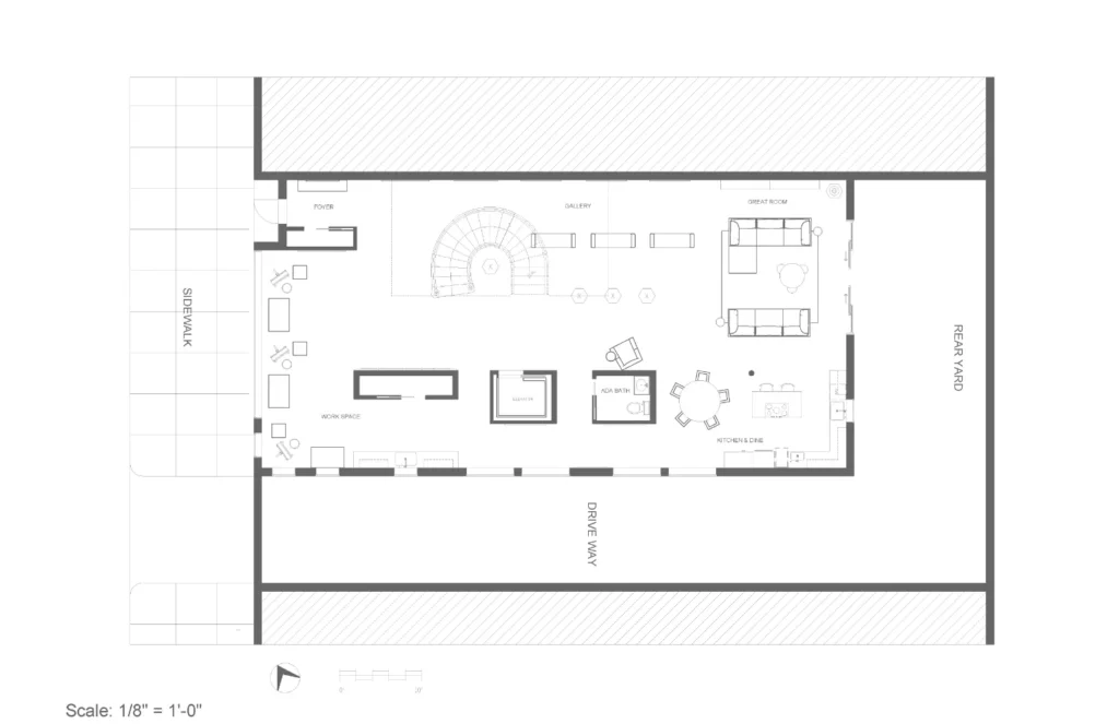 botera first floor plan