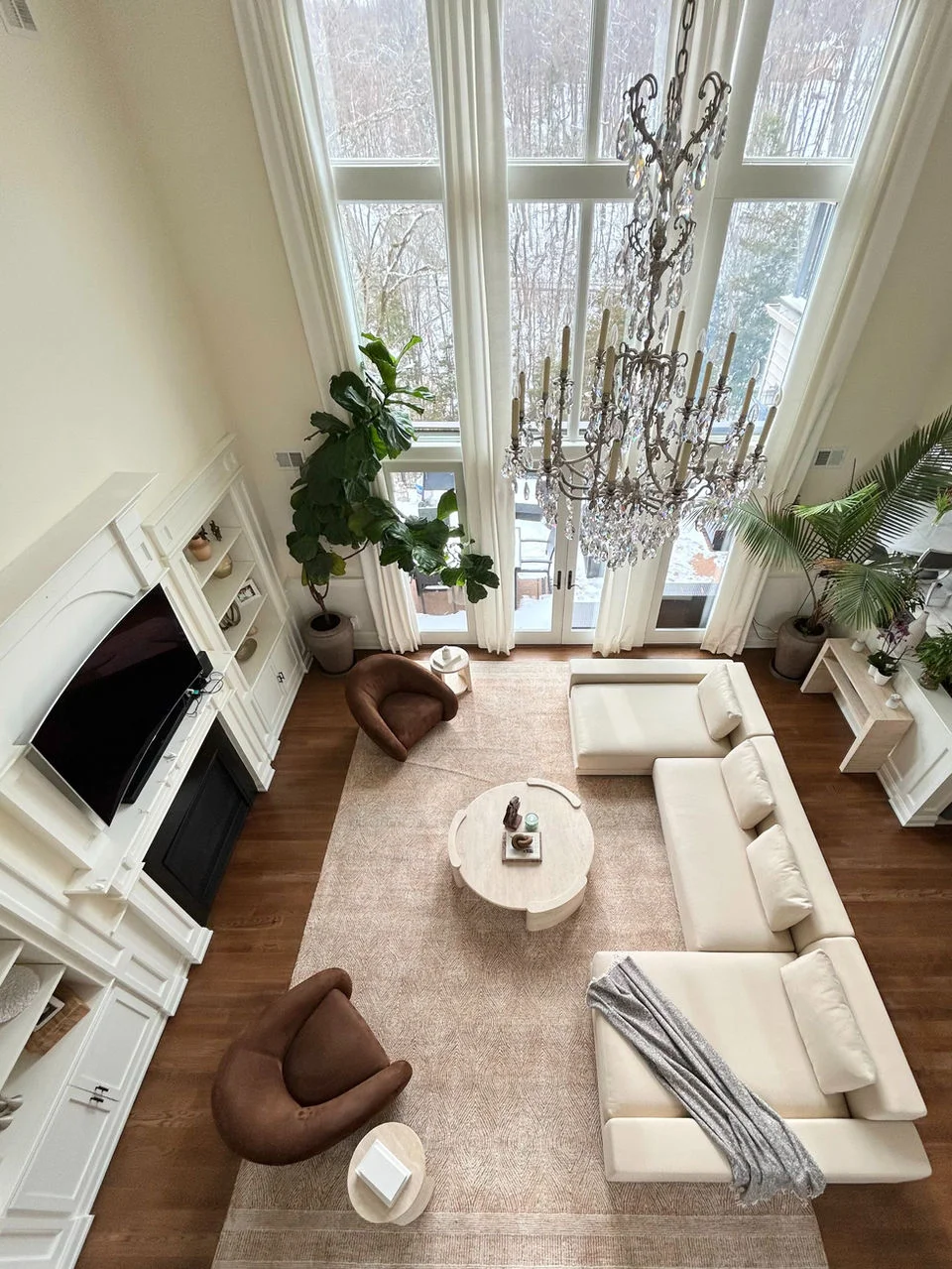 warren residence modern living room new jersey